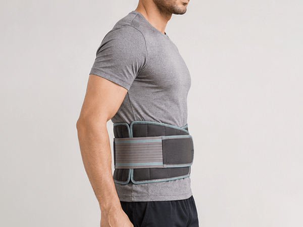 Lumbar Support Belt being worn 3